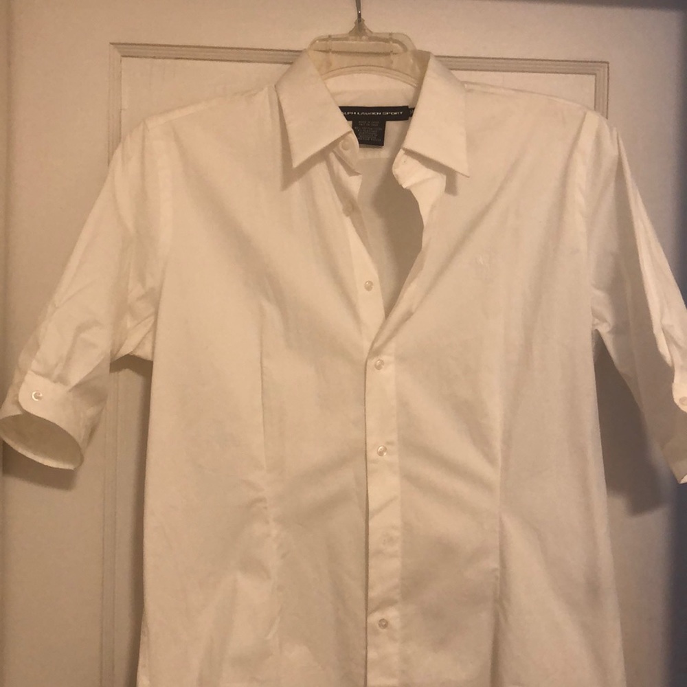 New Ralph Lauren Polo button up shirt! Fits a 12